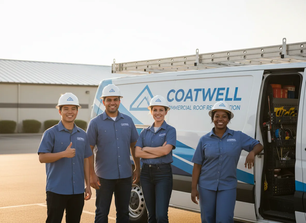 Commercial roof coating company in Meldrim, GA